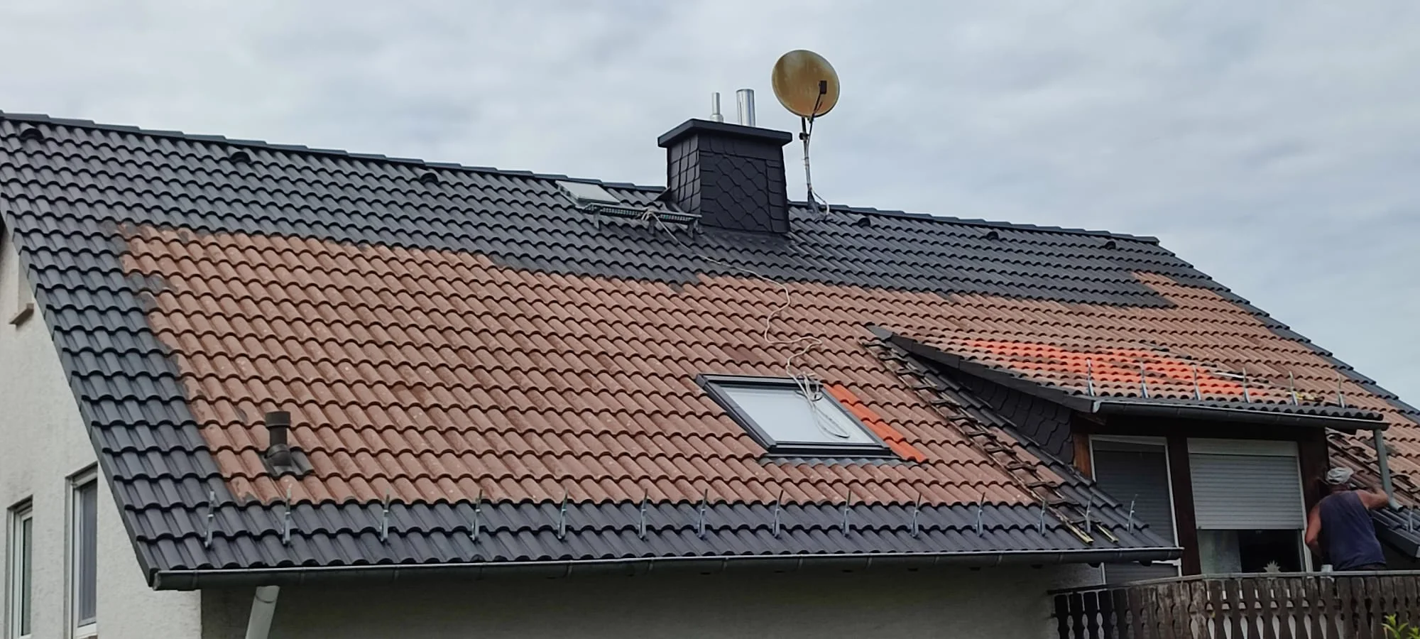 Fassade vor der Reinigung